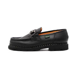 Mocassino in pelle con morsetti 202715 REIMS MORS LIS NOIR INK PARABOOT Black 