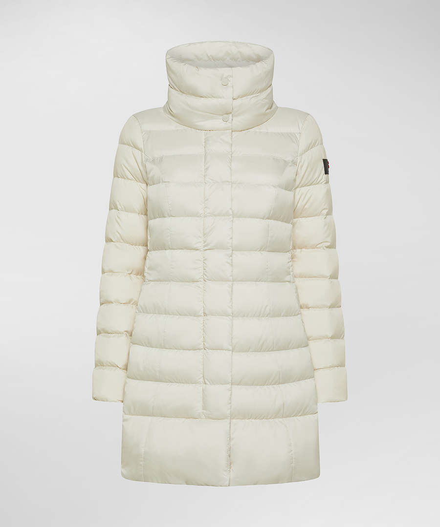 Piumino lungo PED5456 01181967 983 PEUTEREY Turtle dove 