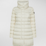Piumino lungo PED5456 01181967 983 PEUTEREY Turtle dove 