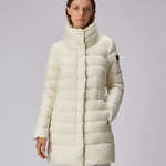 Piumino lungo PED5456 01181967 983 PEUTEREY Turtle dove 