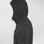Piumino stretch con cappuccio PEU5420 01191969 NER PEUTEREY Black 