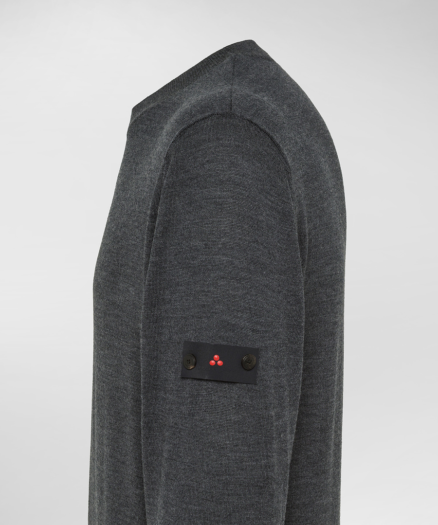 Maglia girocollo PEU5636 99012369 761 PEUTEREY Grigio melange 
