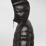 Piumino in nylon lucido PEU5692 01181950 NER PEUTEREY Black 