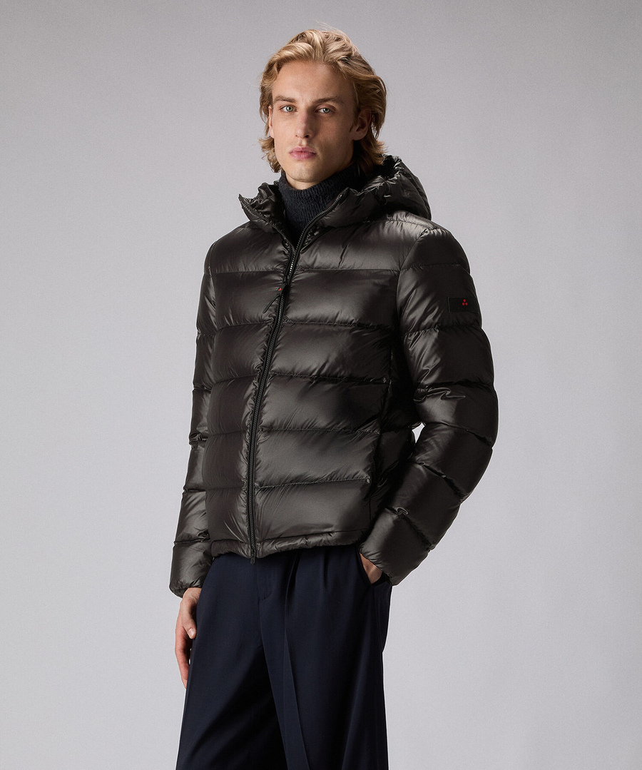 Piumino in nylon lucido PEU5692 01181950 NER PEUTEREY Black 