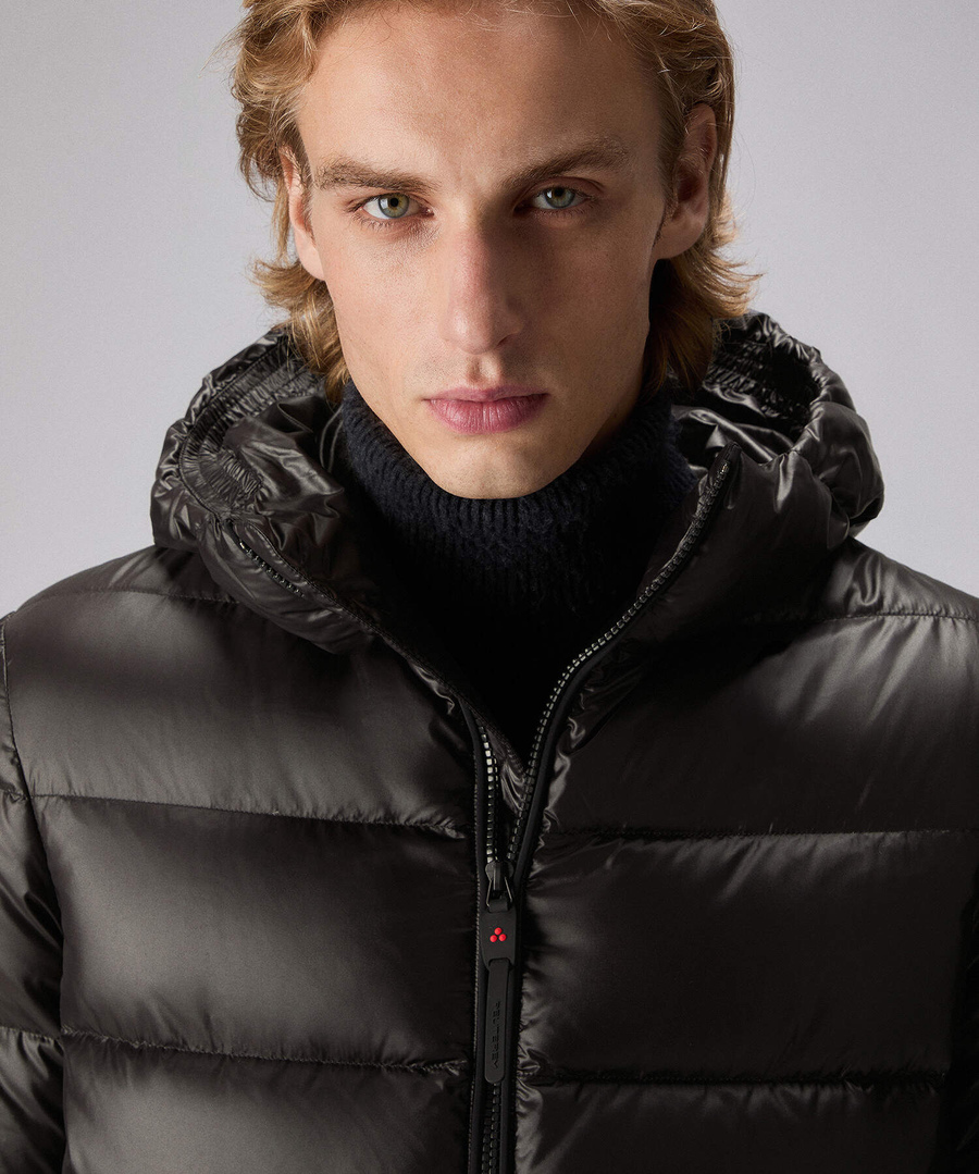 Piumino in nylon lucido PEU5692 01181950 NER PEUTEREY Black 