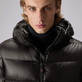 Piumino in nylon lucido PEU5692 01181950 NER PEUTEREY Black 