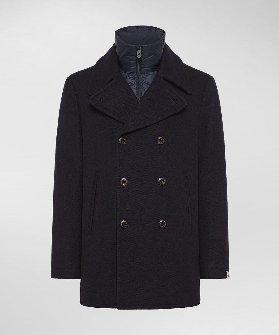 Peacoat con pettorina staccabile PEU5728 01152019 215 PEUTEREY Blue 