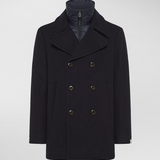 Peacoat con pettorina staccabile PEU5728 01152019 215 PEUTEREY Blue 