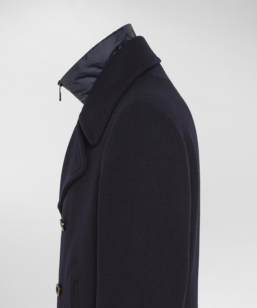 Peacoat con pettorina staccabile PEU5728 01152019 215 PEUTEREY Blue 