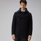 Peacoat con pettorina staccabile PEU5728 01152019 215 PEUTEREY Blue 