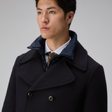 Peacoat con pettorina staccabile PEU5728 01152019 215 PEUTEREY Blue 