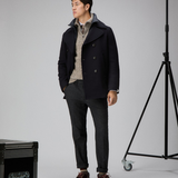 Peacoat con pettorina staccabile PEU5728 01152019 215 PEUTEREY Blue 