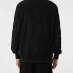 Felpa con motivo jacquard MJB3769 PTE021N 02 PHILIPP PLEIN Black 