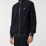 Felpa con motivo jacquard MJB3769 PTE021N 24 PHILIPP PLEIN Navy 
