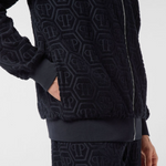 Felpa con motivo jacquard MJB3769 PTE021N 24 PHILIPP PLEIN Navy 