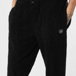Pantaloni con motivo jacquard MJT2658 PTE021N 02 PHILIPP PLEIN Black 