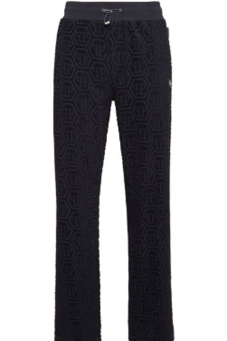 Pantaloni con motivo jacquard MJT2658 PTE021N 24 PHILIPP PLEIN Navy 