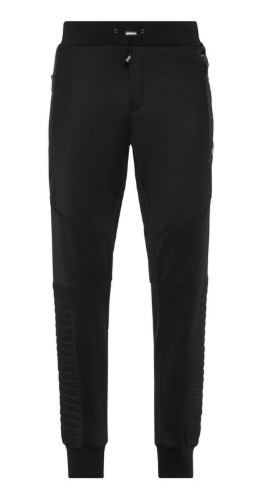Pantalone sportivo taglio biker MJT2661 PTE003N 02 PHILIPP PLEIN Black 