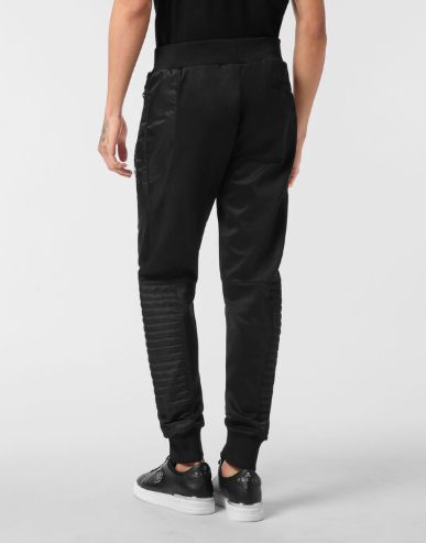 Pantalone sportivo taglio biker MJT2661 PTE003N 02 PHILIPP PLEIN Black 