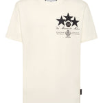 T-Shirt manica corta MTK8478 PJY002N 01OF PHILIPP PLEIN Off white 