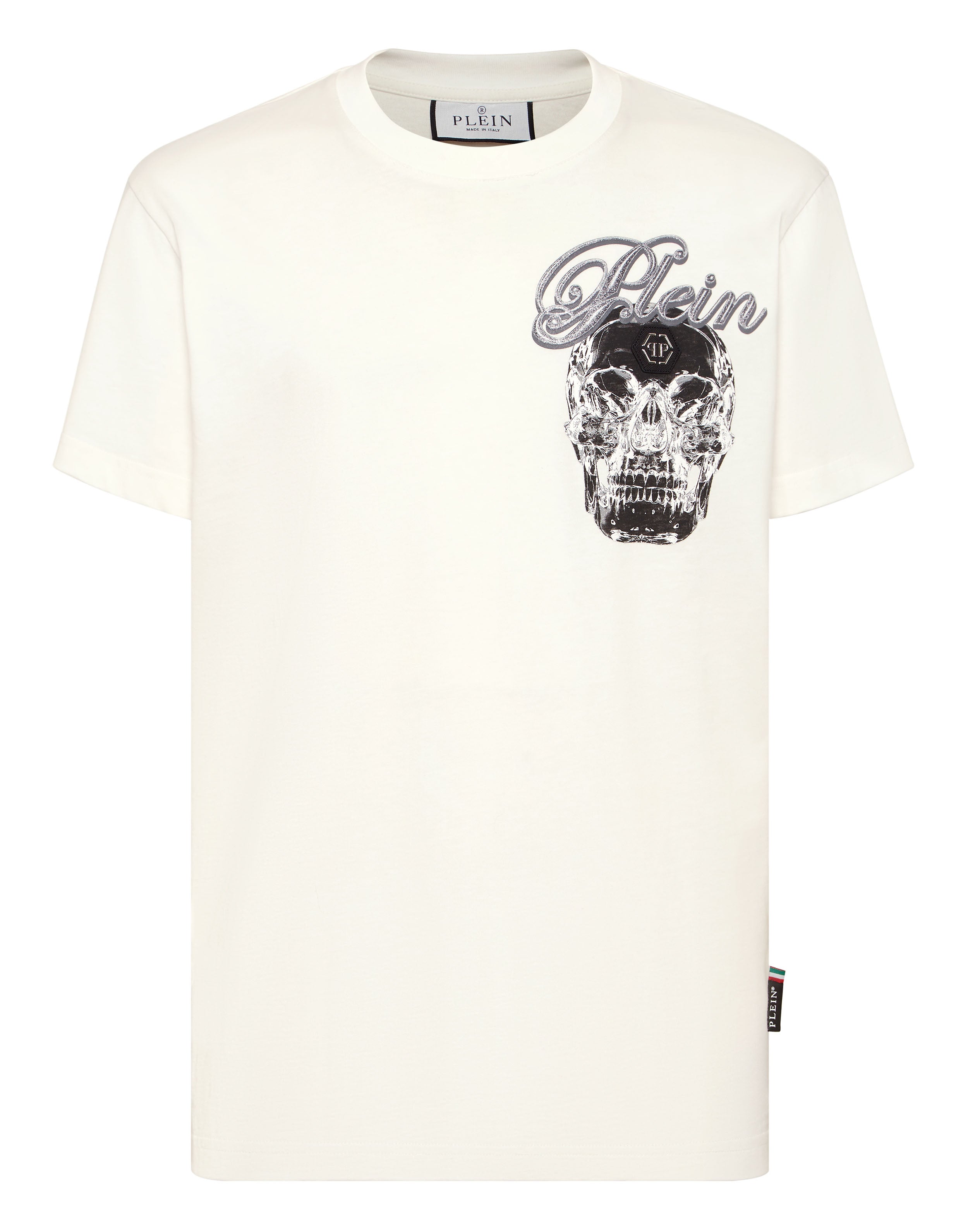T-Shirt manica corta MTK8530 PJY002N 01OF PHILIPP PLEIN Off white 