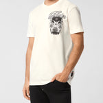 T-Shirt manica corta MTK8530 PJY002N 01OF PHILIPP PLEIN Off white 