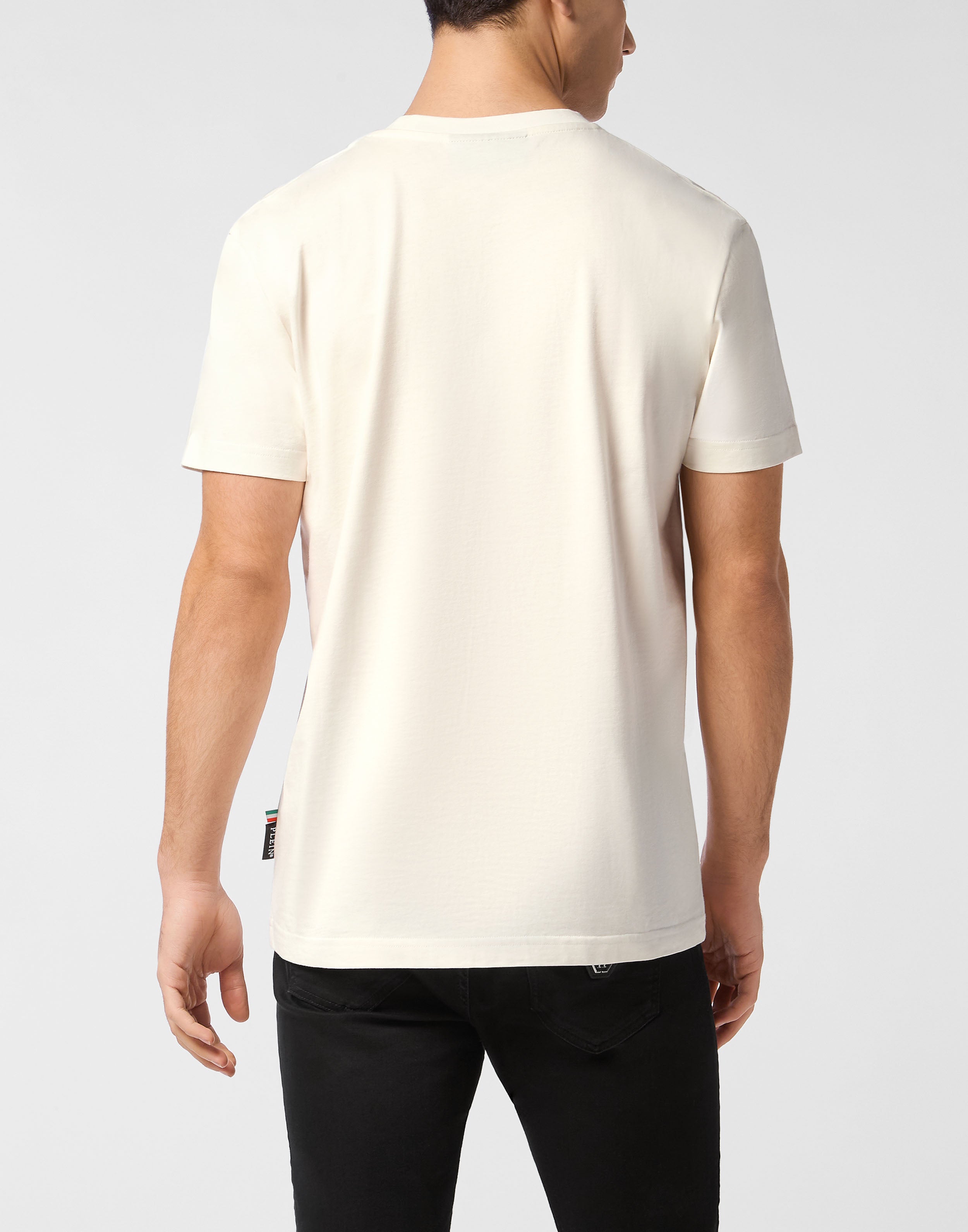 T-Shirt manica corta MTK8530 PJY002N 01OF PHILIPP PLEIN Off white 