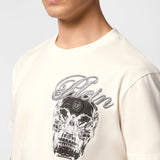 T-Shirt manica corta MTK8530 PJY002N 01OF PHILIPP PLEIN Off white 