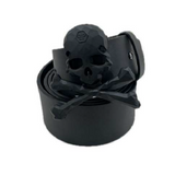 Cintura in pelle MVA0971 PLE010N 0202 PHILIPP PLEIN Black/black 