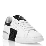 Sneakers basse in pelle USC0775 PLE005N 01 PHILIPP PLEIN White/black 