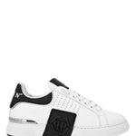 Sneakers basse in pelle USC0775 PLE005N 01 PHILIPP PLEIN White/black 