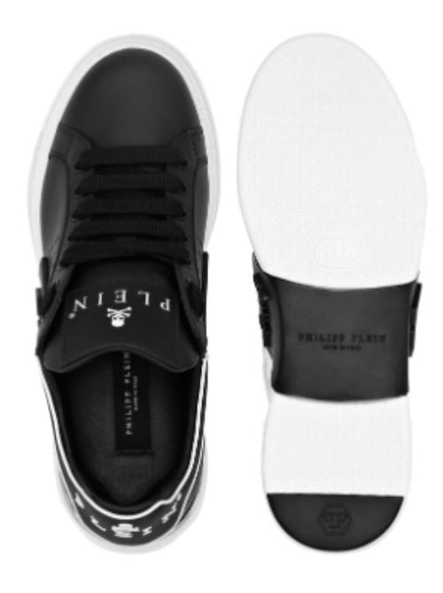 Sneakers basse in pelle USC0775 PLE005N 02 PHILIPP PLEIN Black 