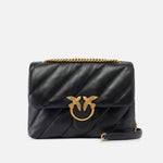 Borsa in pelle 100037A0F2 Z99Q PINKO Black 