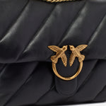 Borsa in pelle 100037A0F2 Z99Q PINKO Black 