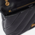 Borsa in pelle 100037A0F2 Z99Q PINKO Black 