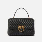 Borsa in pelle 100042A0GK Z99Q PINKO Black 