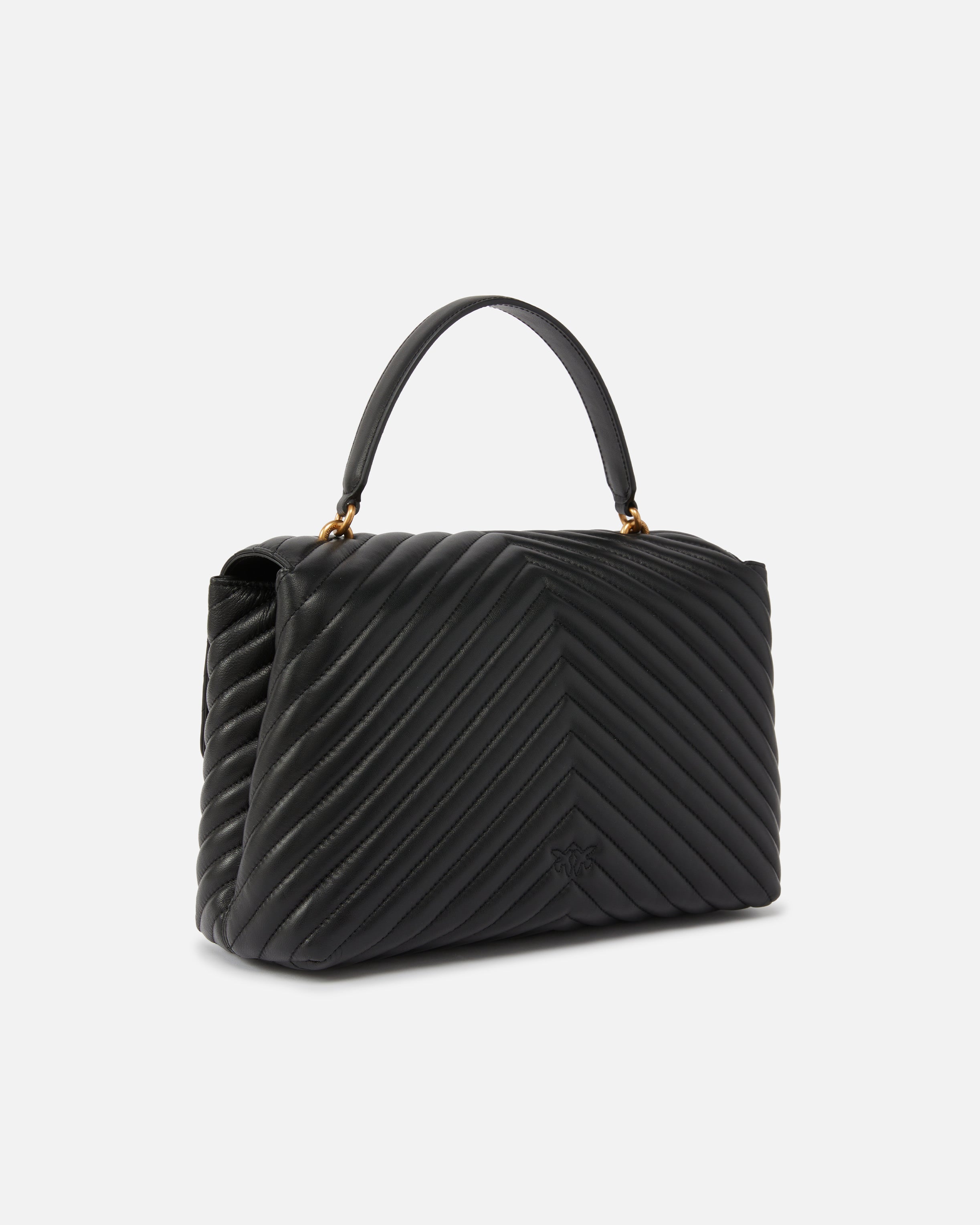 Borsa in pelle 100042A0GK Z99Q PINKO Black 