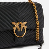 Borsa in pelle 100042A0GK Z99Q PINKO Black 