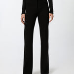 Pantaloni flared punto stoffa 100054A15M Z99 PINKO Black 