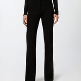 Pantaloni flared punto stoffa 100054A15M Z99 PINKO Black 