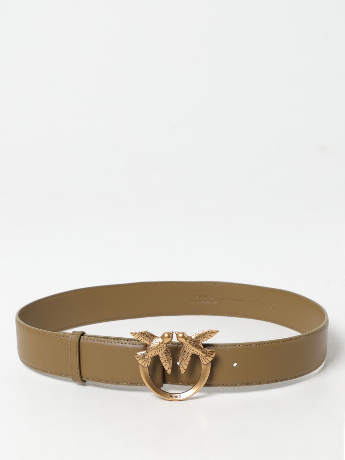 Cintura in pelle 100120A0F1 X25Q PINKO Antique gold 