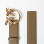 Cintura in pelle 100120A0F1 X25Q PINKO Antique gold 