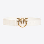 Cintura in pelle 100120A0F1 Z14Q PINKO White 