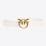 Cintura in pelle 100120A0F1 Z14Q PINKO White 