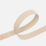 Cintura in pelle 100125A0F1 C50Q PINKO Beige-grigio fumo 