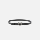 Cintura in pelle 100143A0F1 Z99O PINKO Nero/old silver 