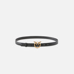 Cintura in pelle 100143A0F1 Z99Q PINKO Nero-antique gold 