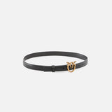 Cintura in pelle 100143A0F1 Z99Q PINKO Nero-antique gold 