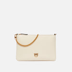 Borsa a tracolla 100455A0F1 Z14Q PINKO Bianco seta-antique gold 