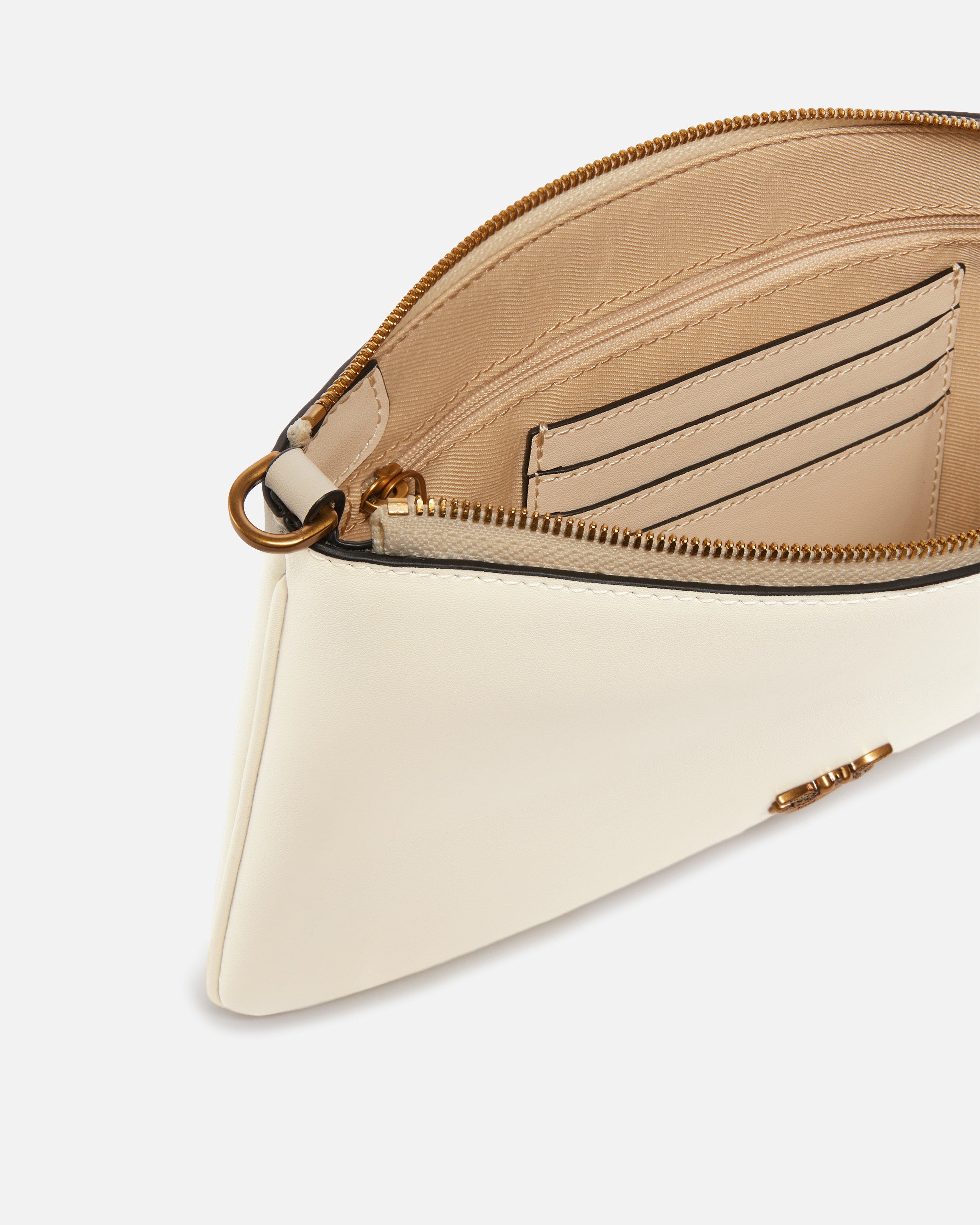 Borsa a tracolla 100455A0F1 Z14Q PINKO Bianco seta-antique gold 